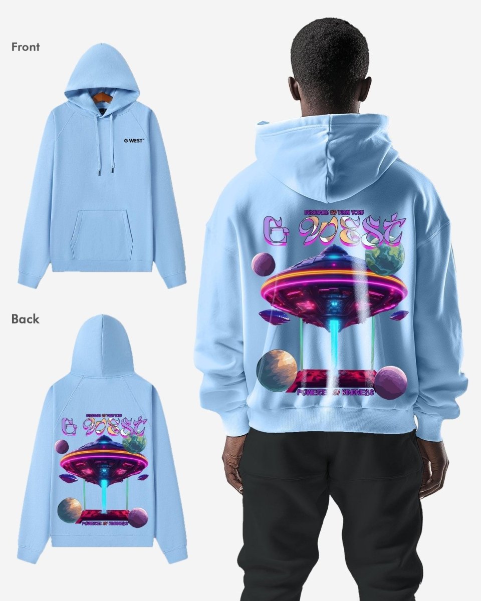 G West Ufo Oversize Hoodie Mens Style - G West