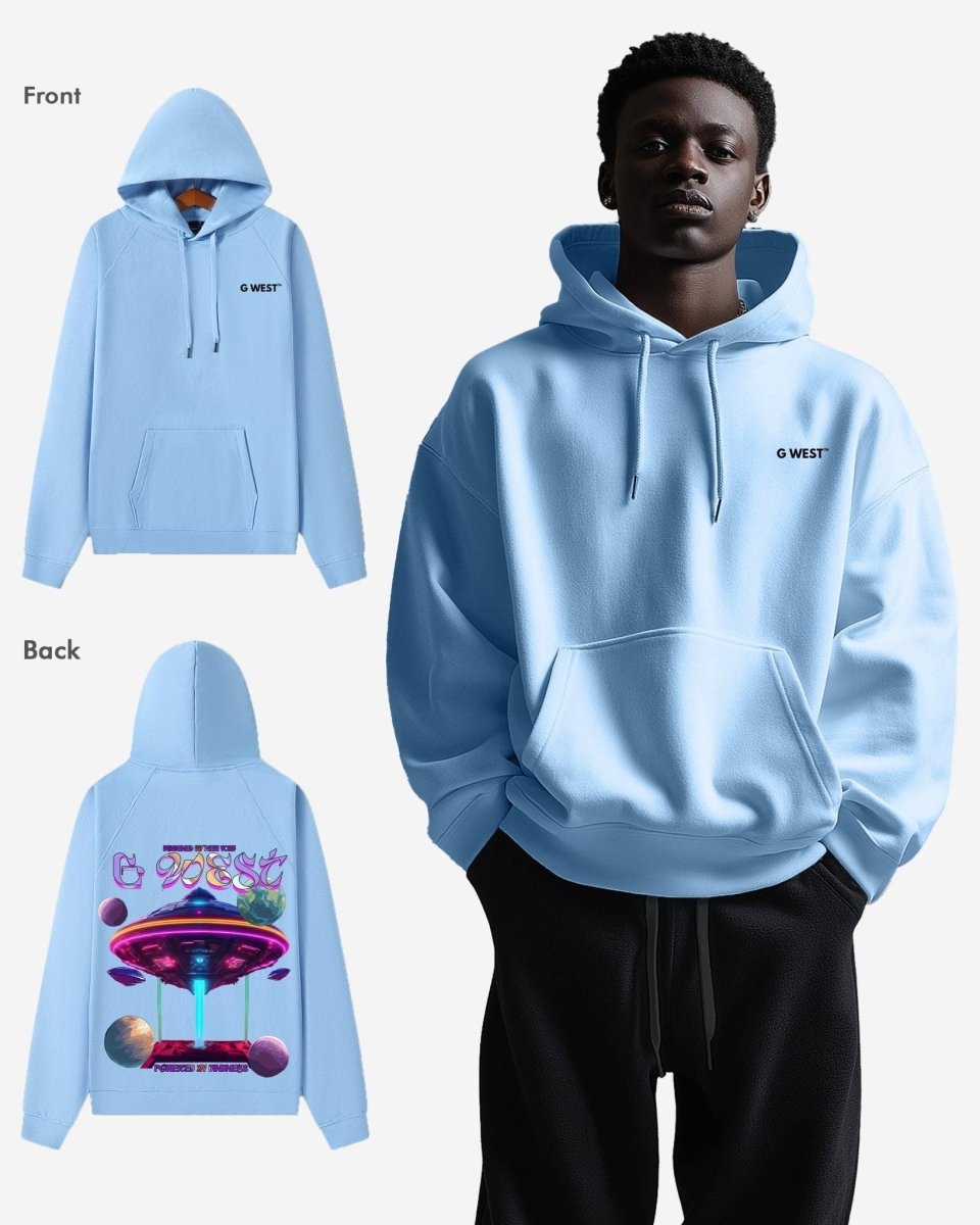 G West Ufo Oversize Hoodie Mens Style - G West