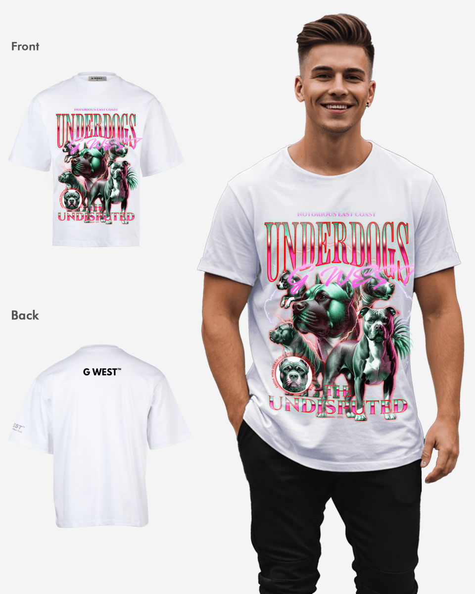 G - WEST UNDERDOGS OVERSIZED TEE GWROJMT195 - G West
