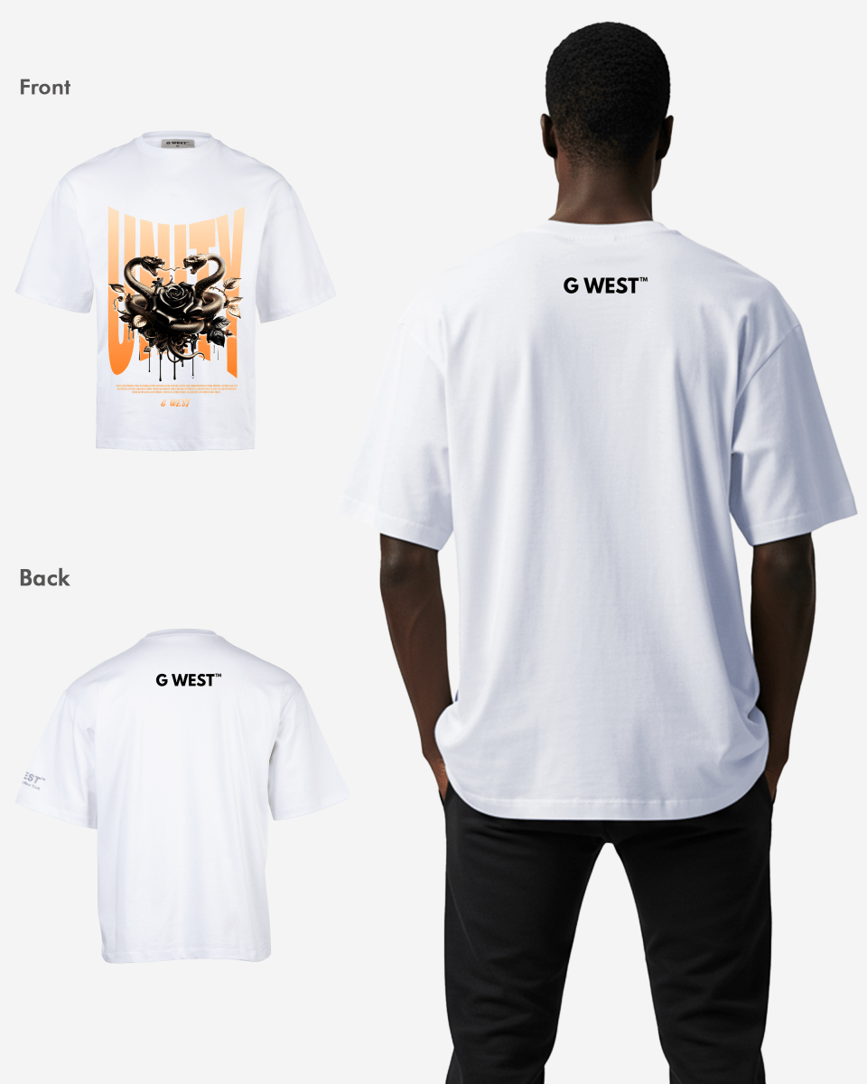 G - WEST UNITY OVERSIZED TEE GWROJMT177 - G West