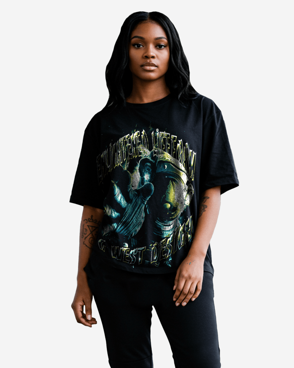 G West Universe Premium Oversized Tee - WOMEN - G West