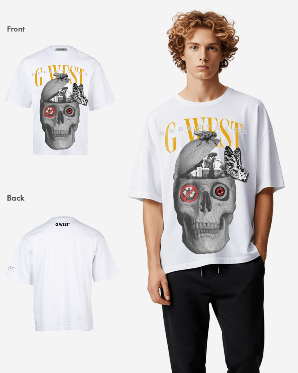 G - WEST Unrecycled Oversized Tee GWROJMT18 - G West