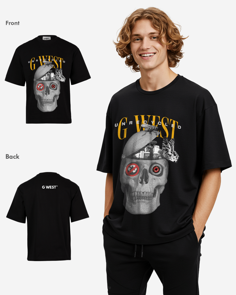 G - WEST Unrecycled Oversized Tee GWROJMT18 - G West