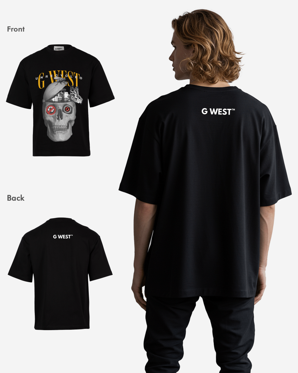 G - WEST Unrecycled Oversized Tee GWROJMT18 - G West
