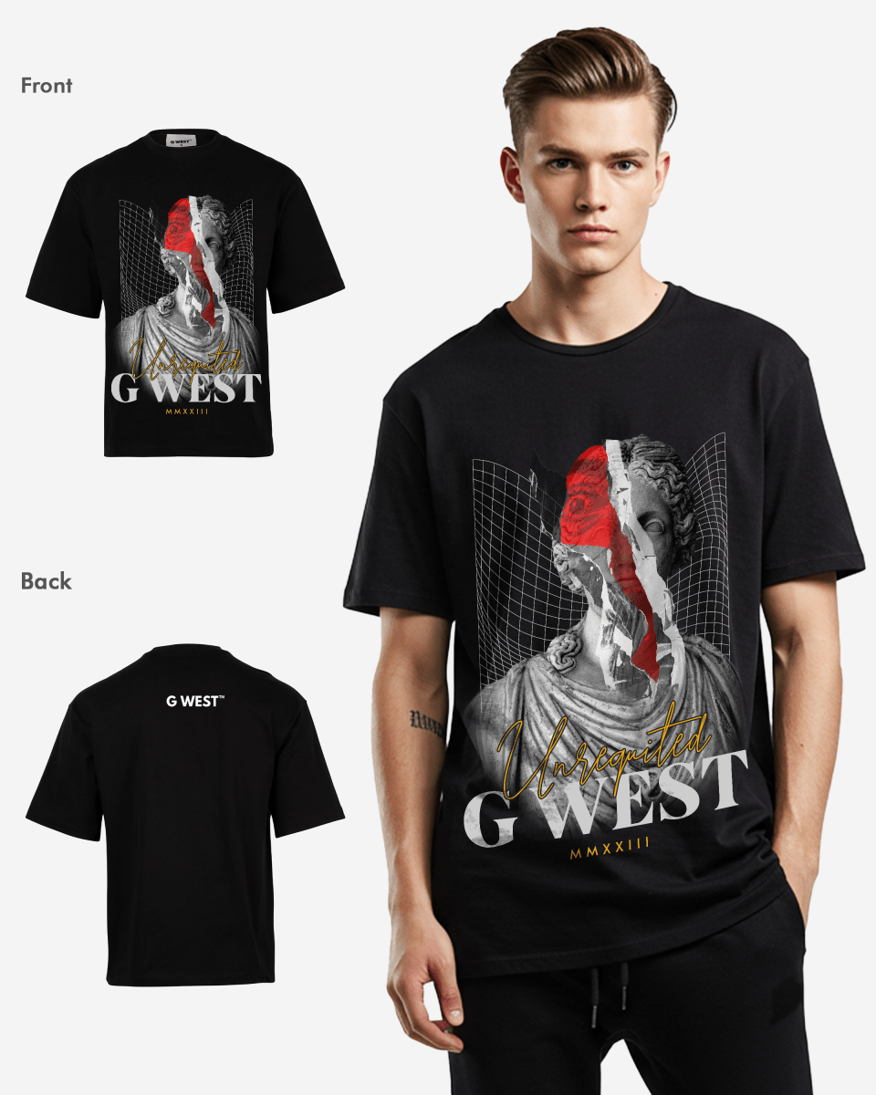 G - WEST UNREQUITED OVERSIZED TEE GWROJMT20 - G West