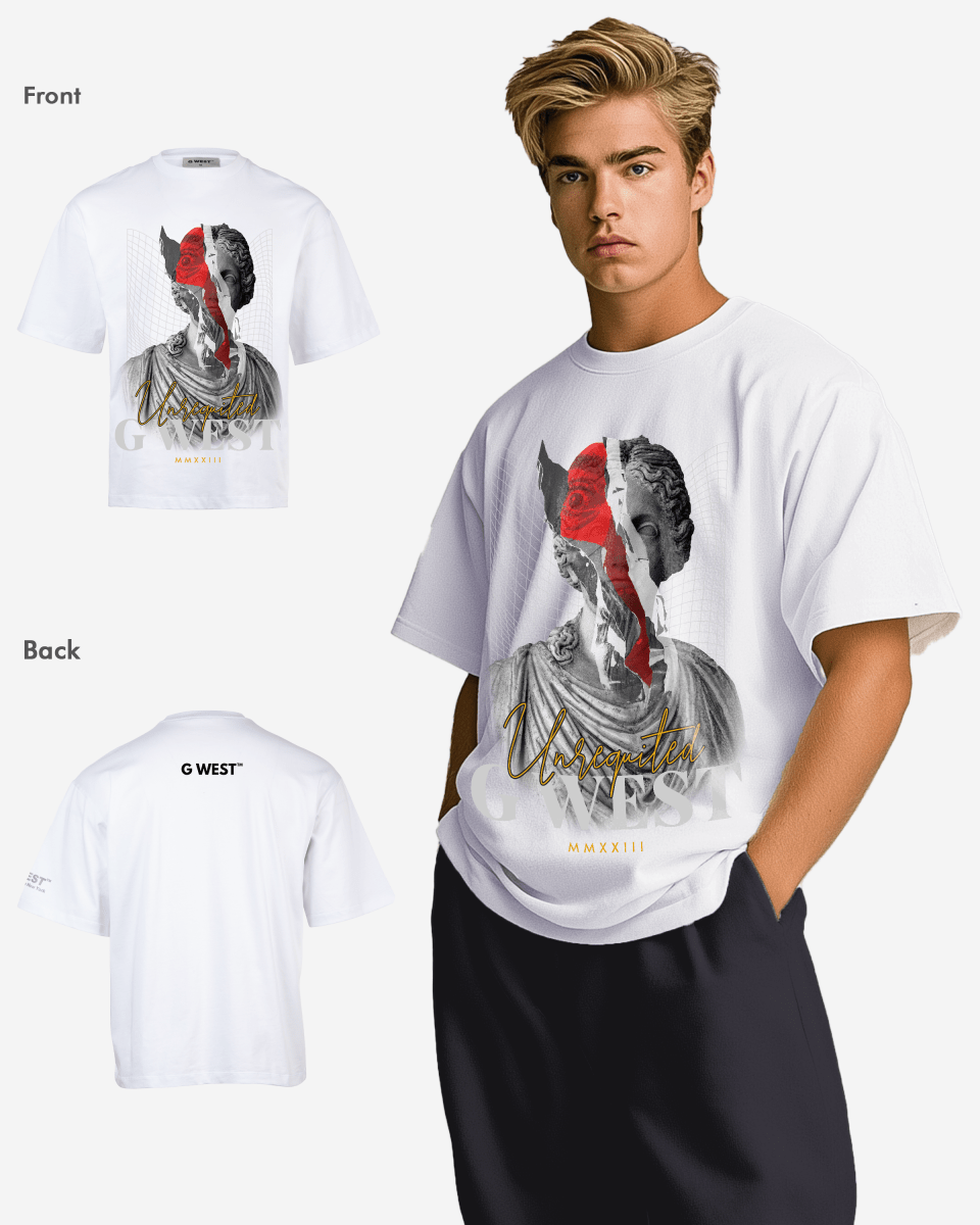 G - WEST UNREQUITED OVERSIZED TEE GWROJMT20 - G West