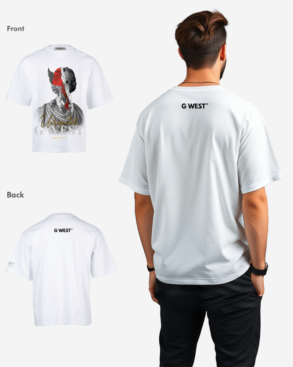 G - WEST UNREQUITED OVERSIZED TEE GWROJMT20 - G West
