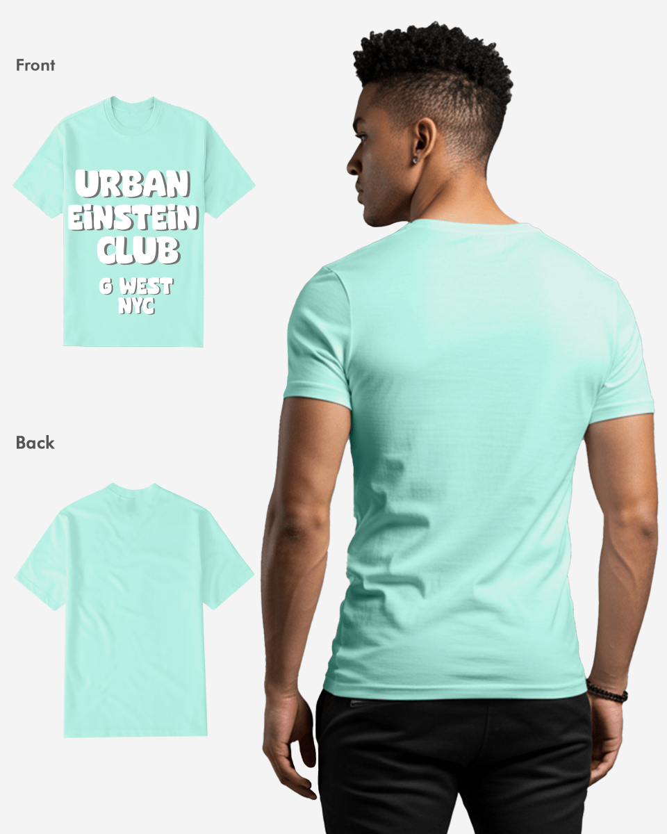 G WEST URBAN EINSTEIN CLUB TEE - G West