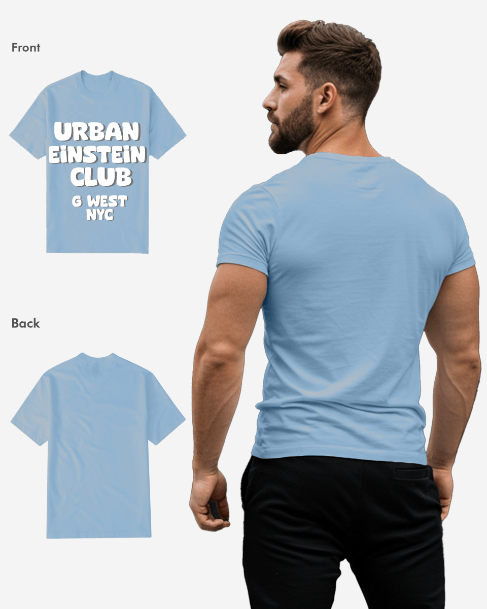 G WEST URBAN EINSTEIN CLUB TEE - G West