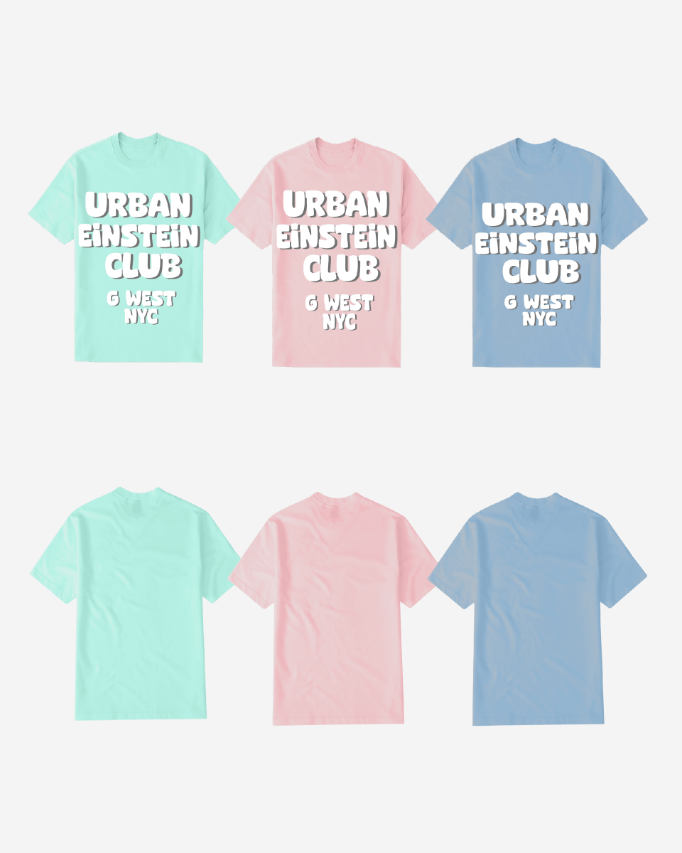 G WEST URBAN EINSTEIN CLUB TEE - G West