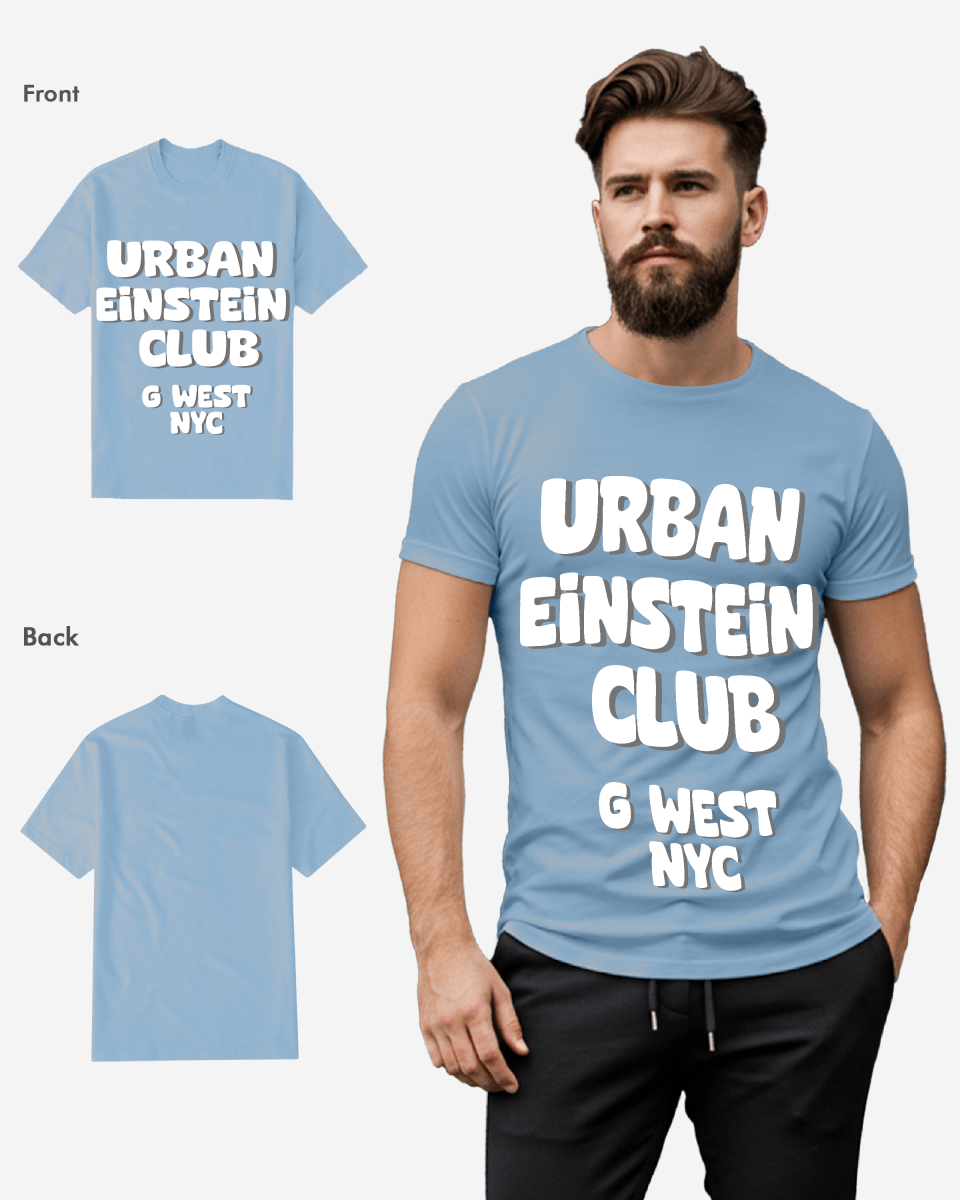 G WEST URBAN EINSTEIN CLUB TEE - G West