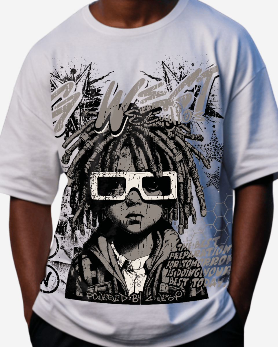 G West Urban Genesis Men's Oversized T-Shirt - G West