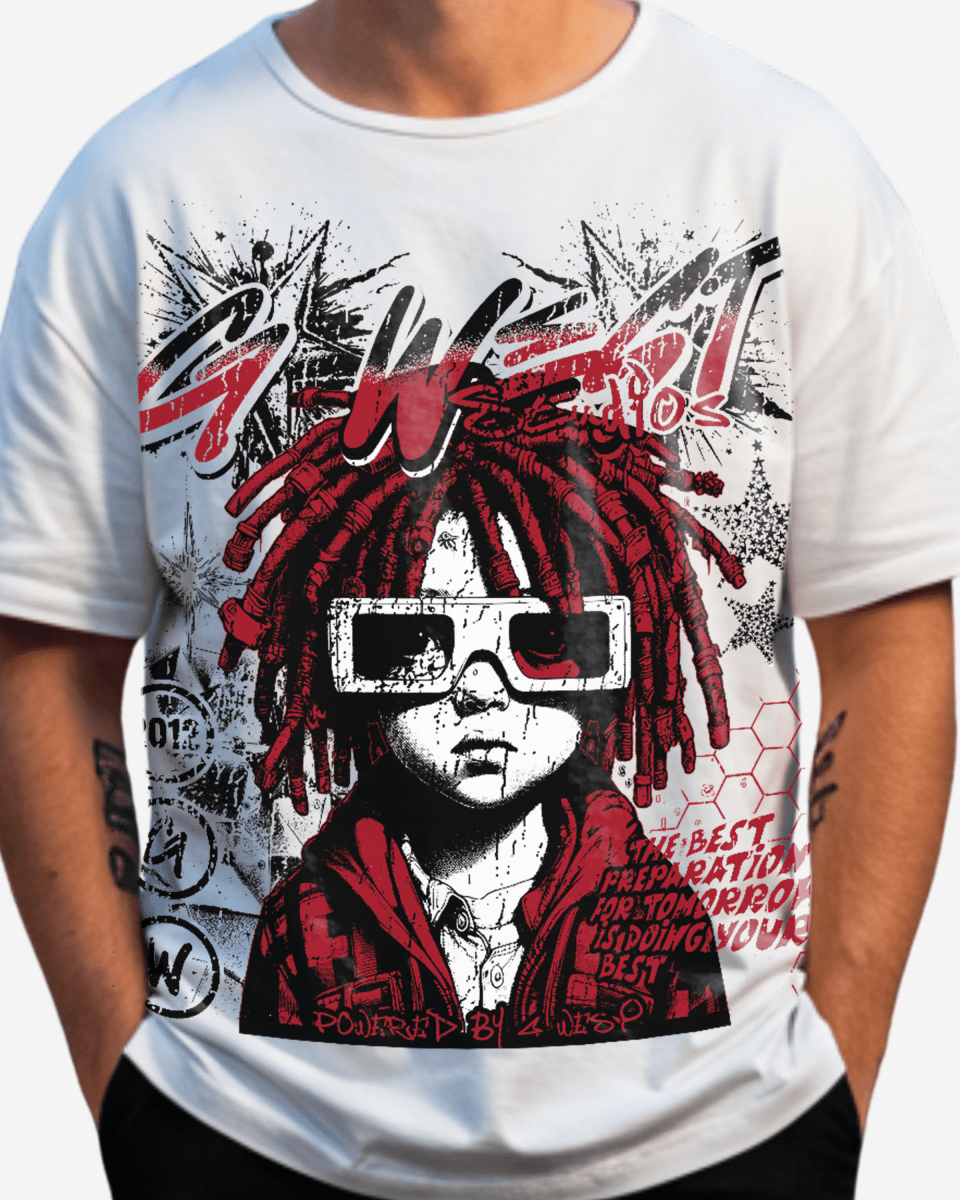 G West Urban Genesis Men's Oversized T-Shirt - G West