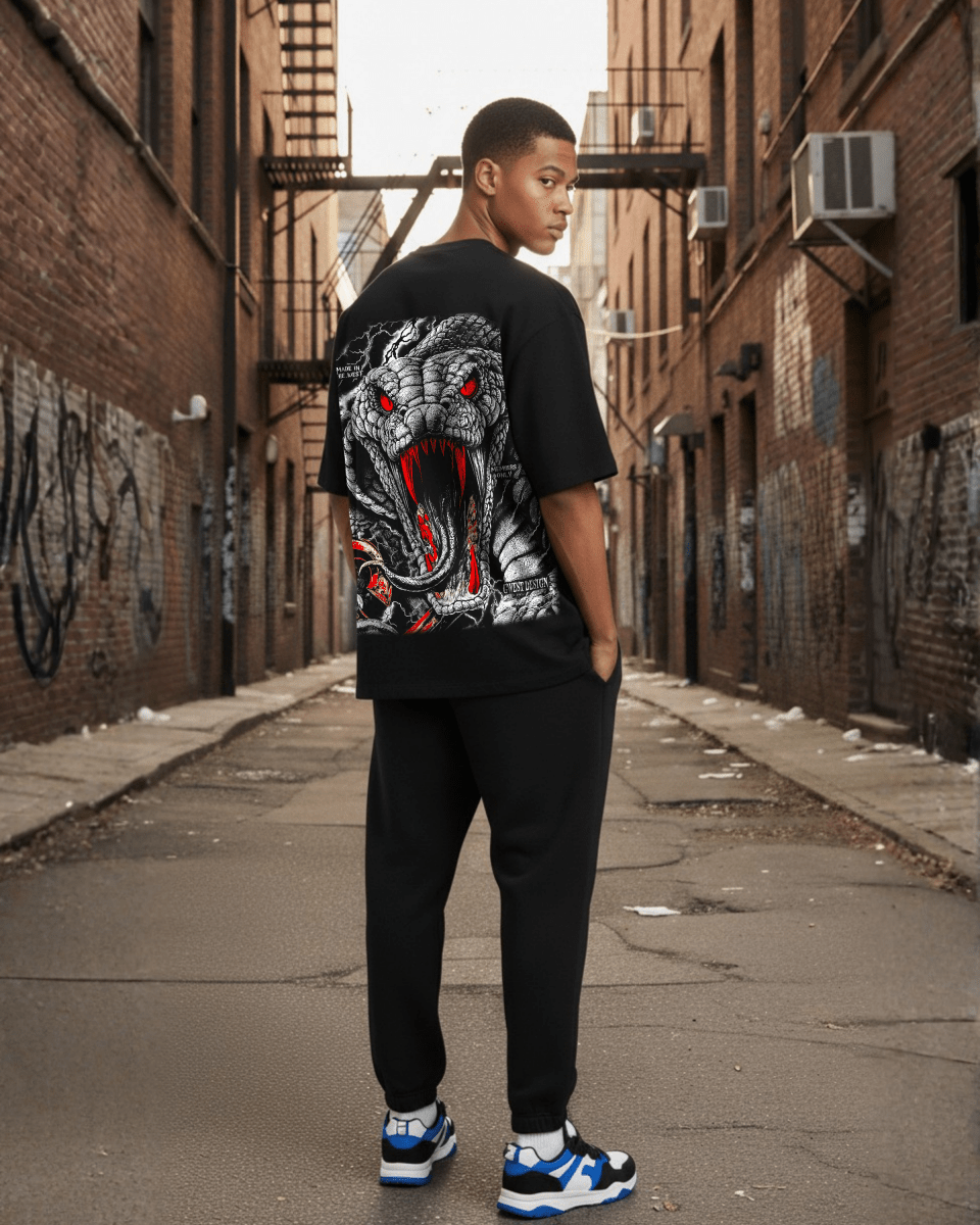 G West Venom Strike Oversized Men's T-Shirt - G West