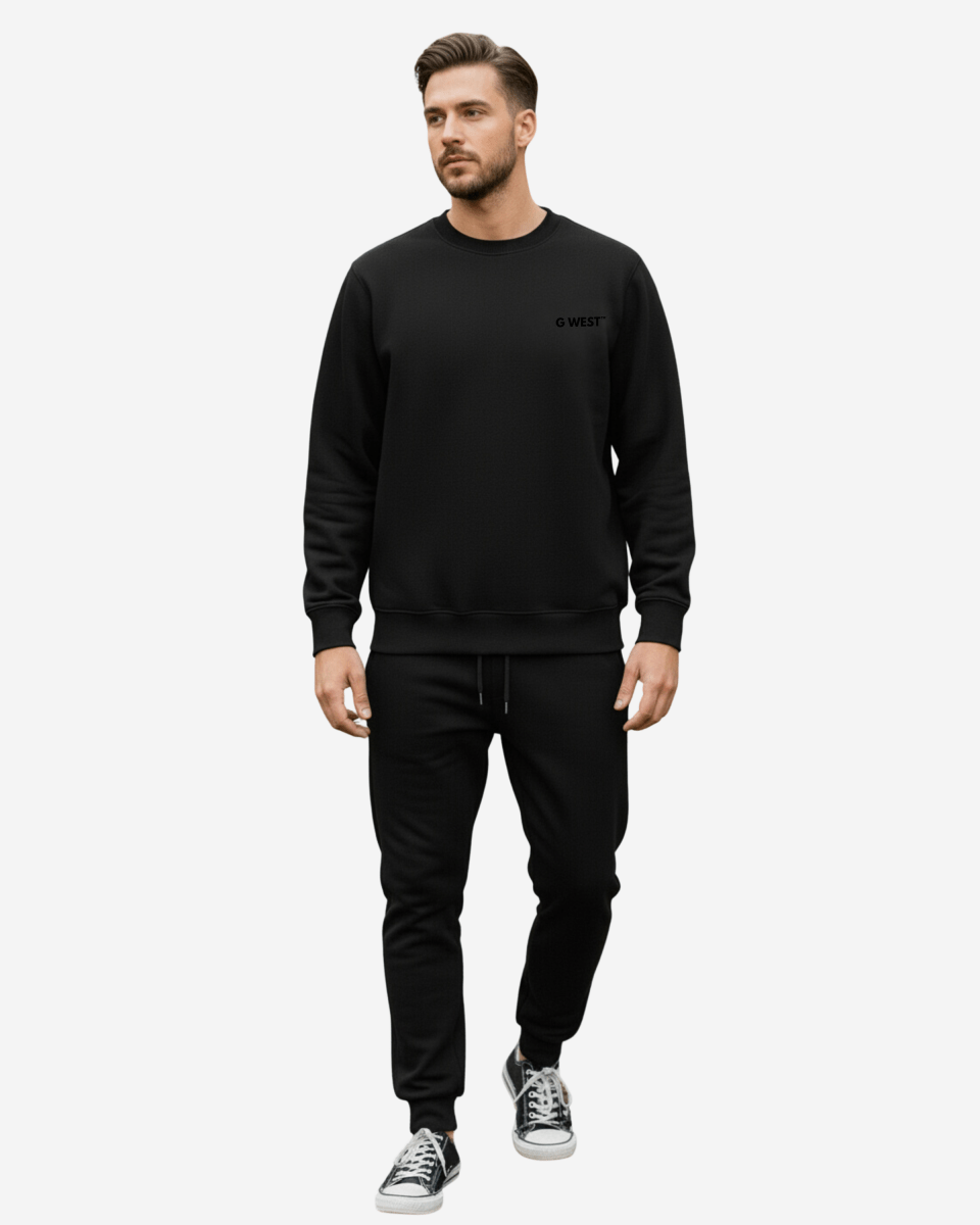 G West Vinyl Zombie Heavy Premium Crewneck - G West