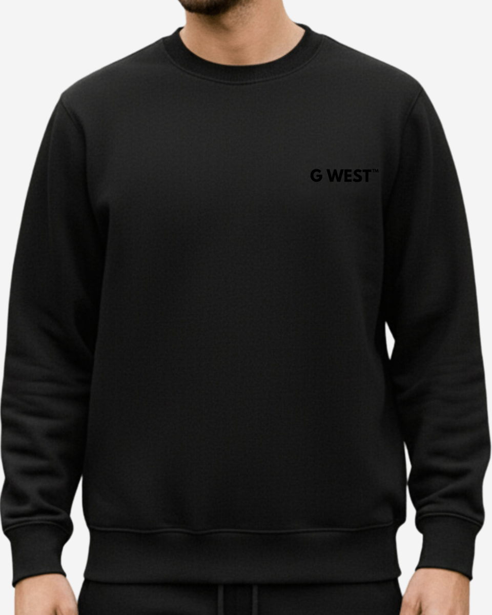 G West Vinyl Zombie Heavy Premium Crewneck - G West