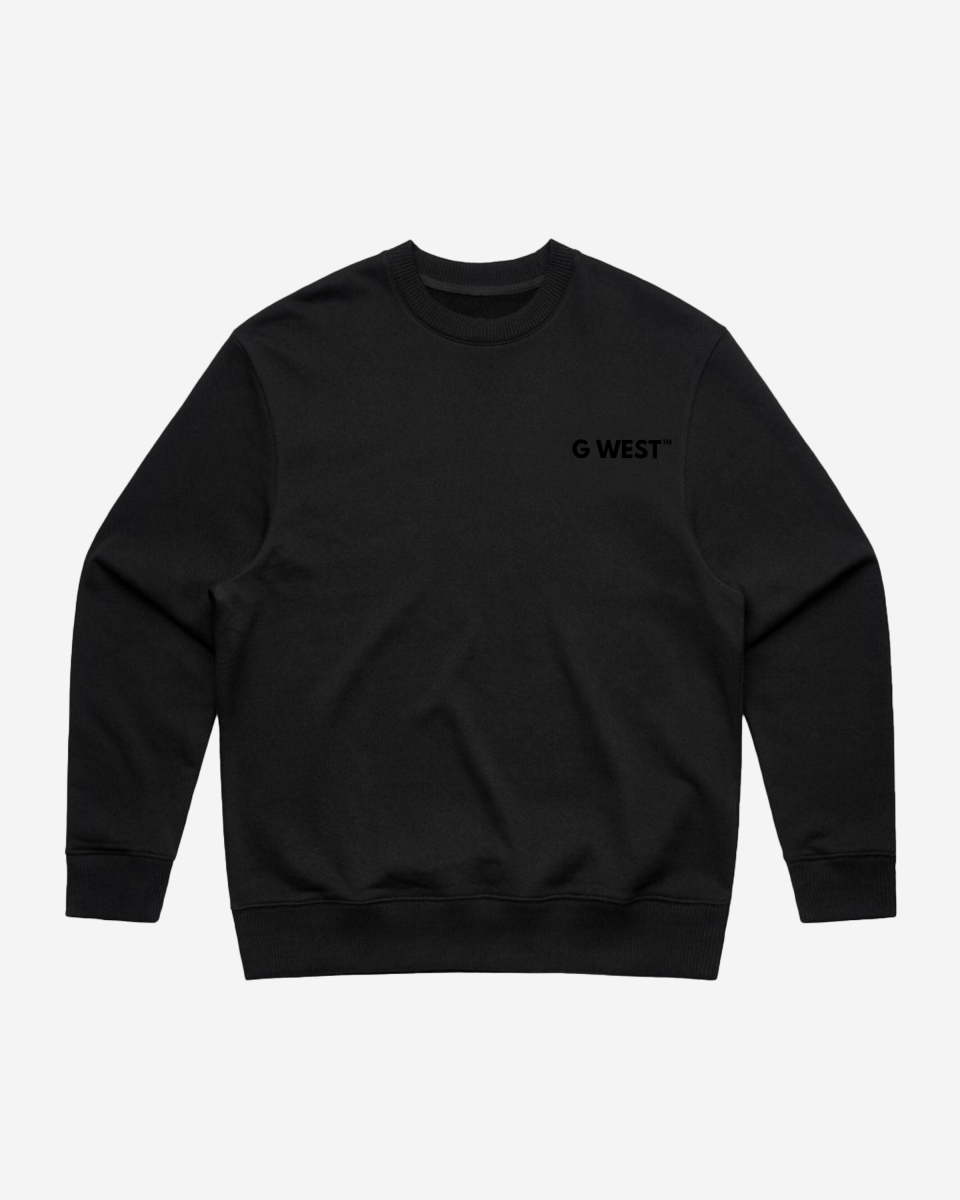 G West Vinyl Zombie Heavy Premium Crewneck - G West