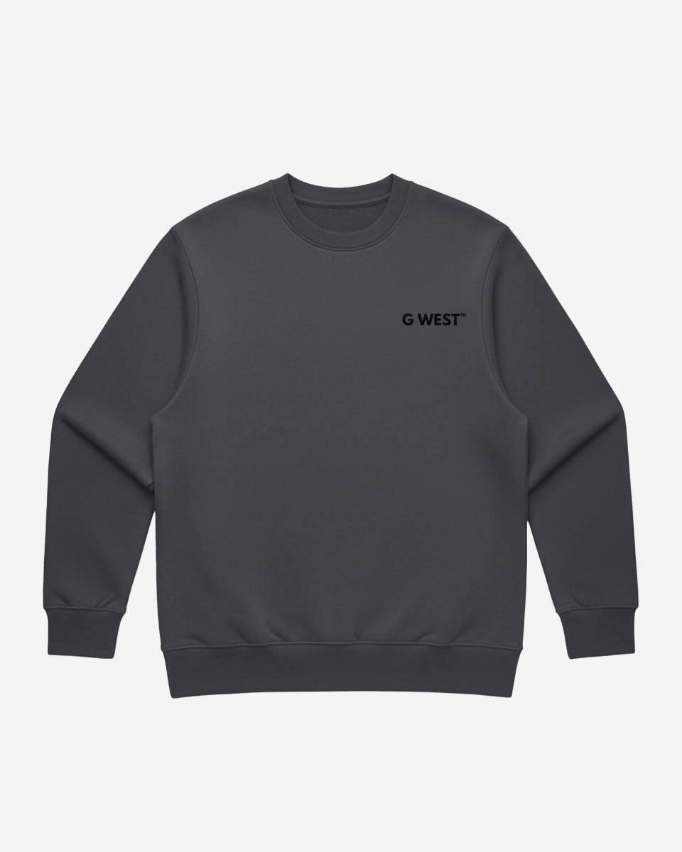 G West Vinyl Zombie Heavy Premium Crewneck - G West