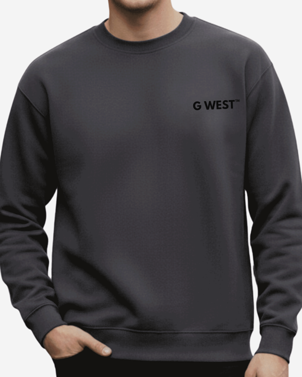 G West Vinyl Zombie Heavy Premium Crewneck - G West
