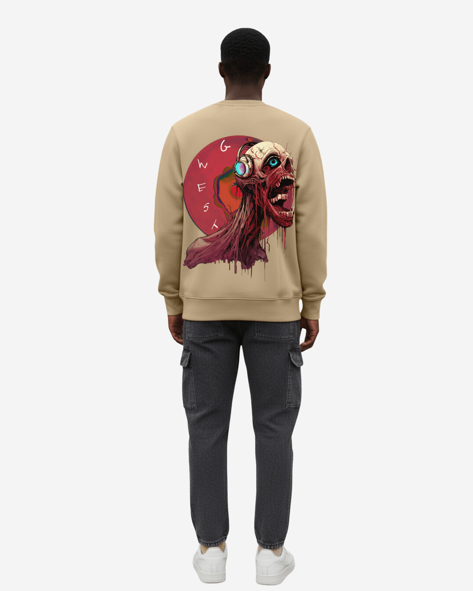 G West Vinyl Zombie Heavy Premium Crewneck - G West