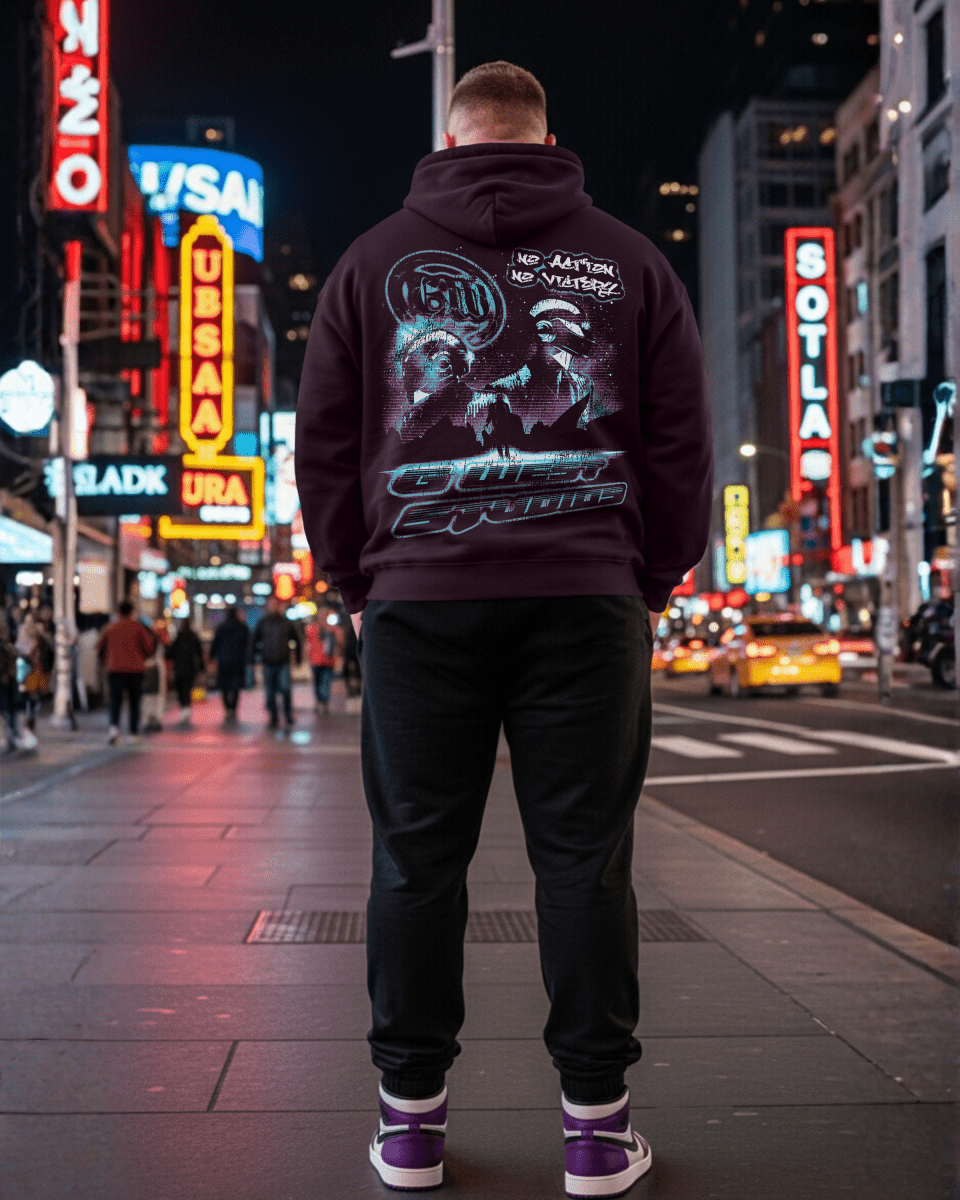 G West Vission Of Tomorrow Big And Tall Hoodie - G West