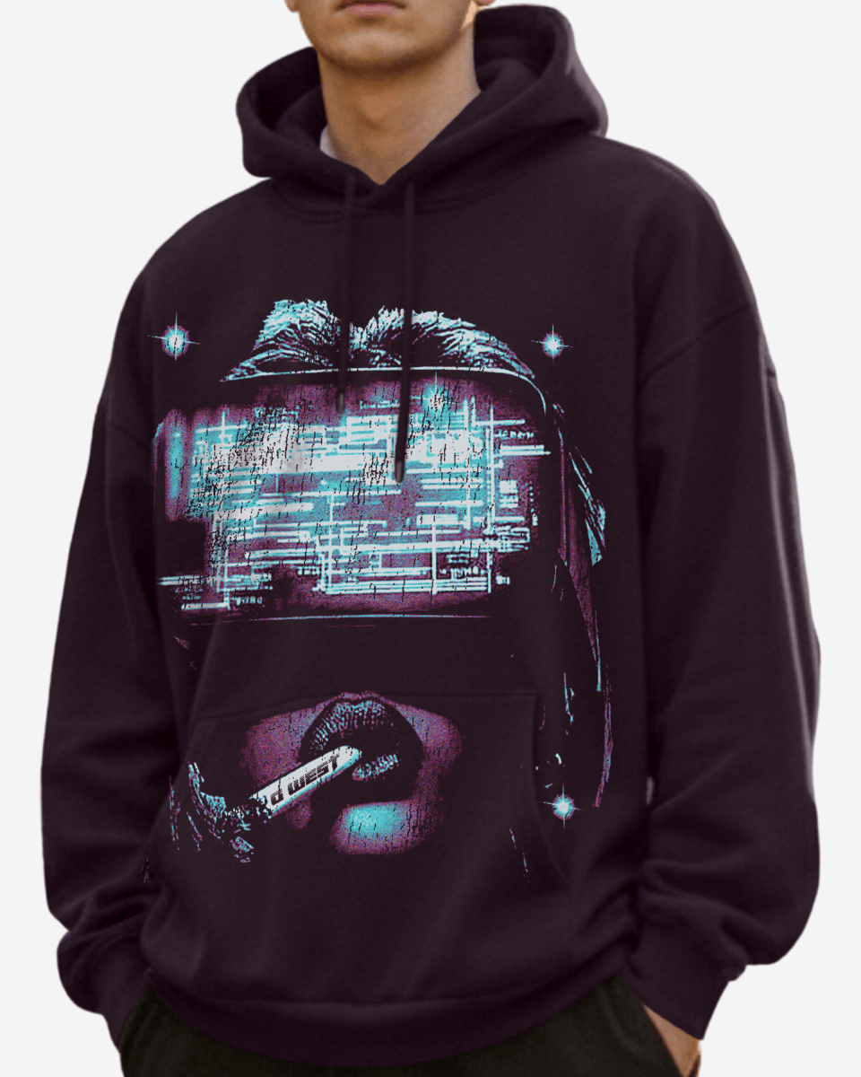 G West Vission Of Tomorrow Big And Tall Hoodie - G West