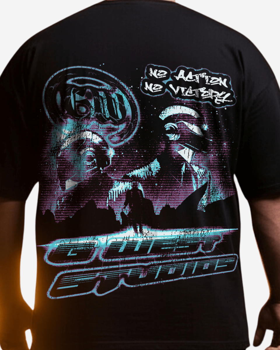 G West Vission Of Tomorrow Big And Tall Oversized T-Shirt - G West