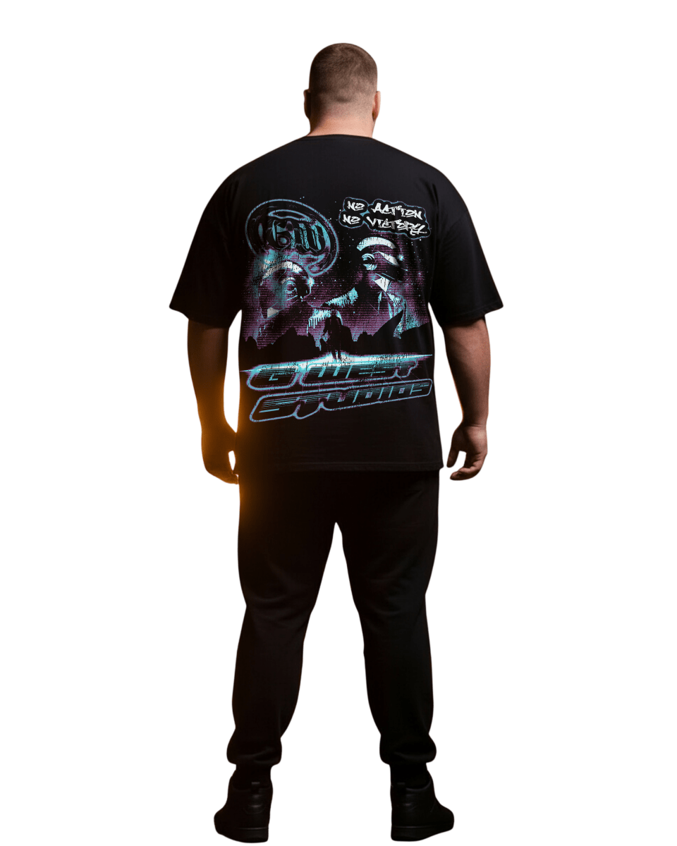 G West Vission Of Tomorrow Big And Tall Oversized T-Shirt - G West