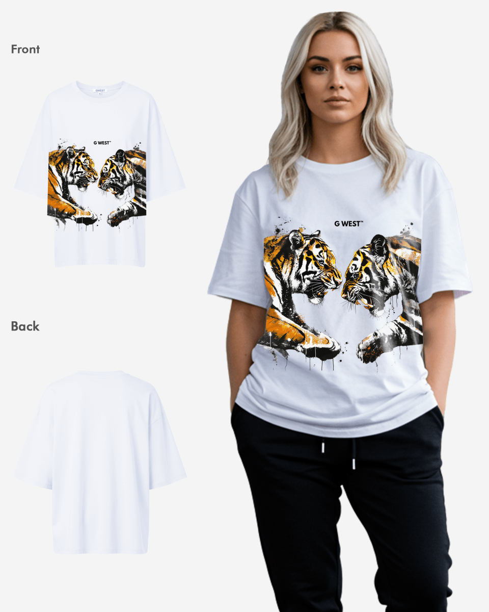 G West Wild Things Oversized Tee - WOMEN - G West