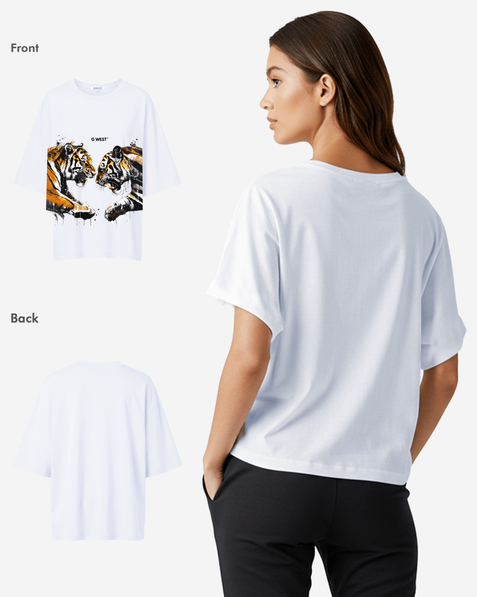 G West Wild Things Oversized Tee - WOMEN - G West