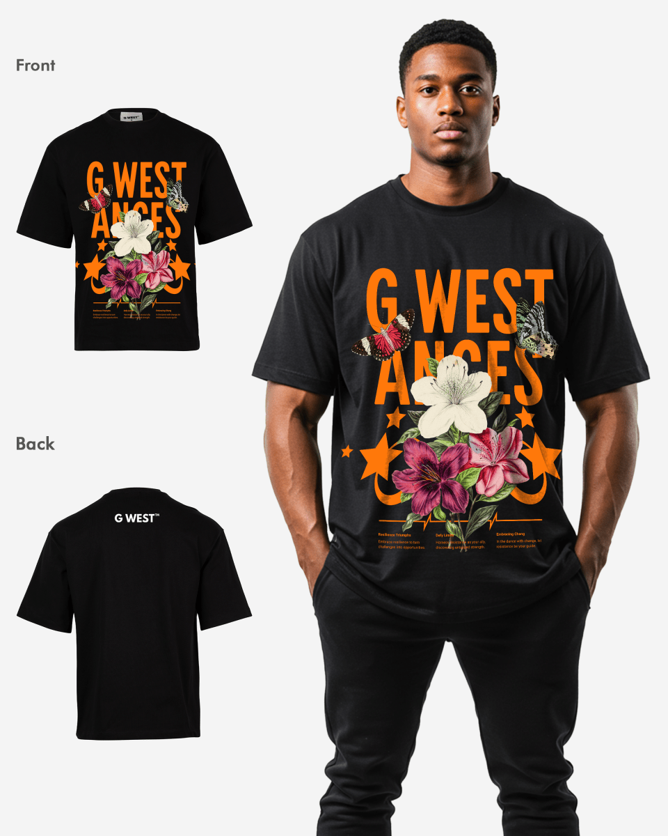 G - WEST WIND OF SPRING OVERSIZED TEE GWROJMT167 - G West