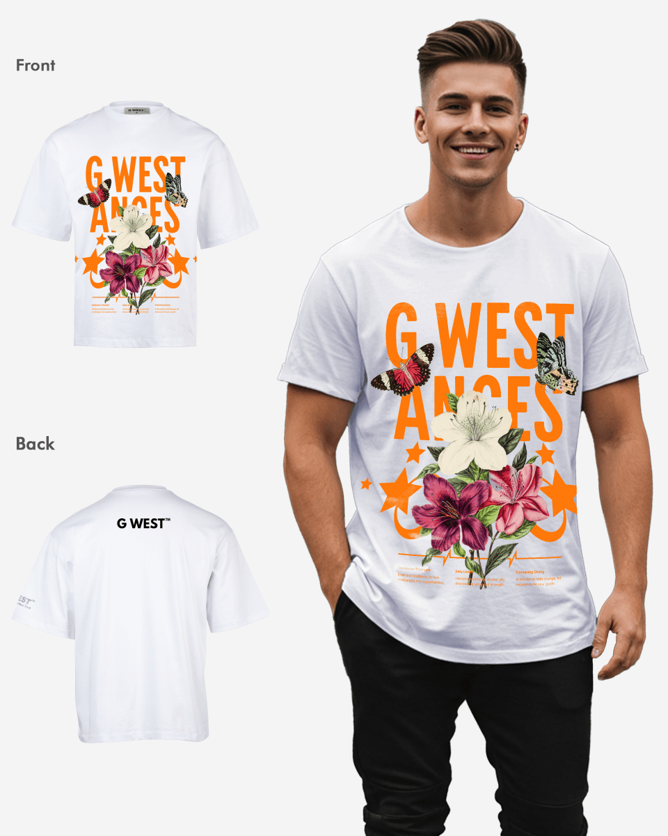 G - WEST WIND OF SPRING OVERSIZED TEE GWROJMT167 - G West