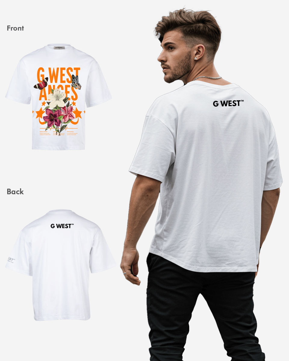 G - WEST WIND OF SPRING OVERSIZED TEE GWROJMT167 - G West