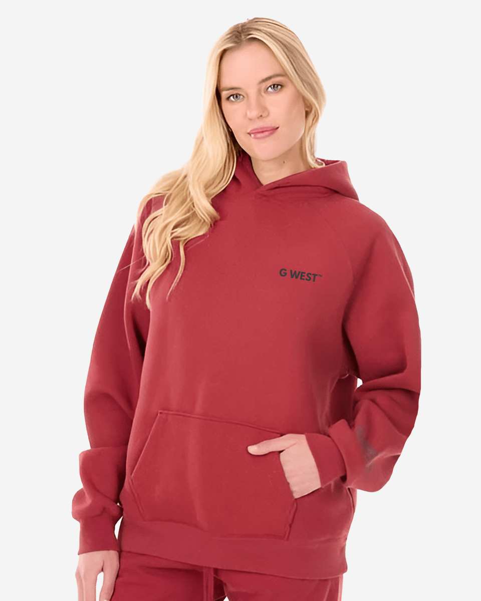 G WEST WOMENS LIFESTYLE PREMIUM PULLOVER HOODIE - G West