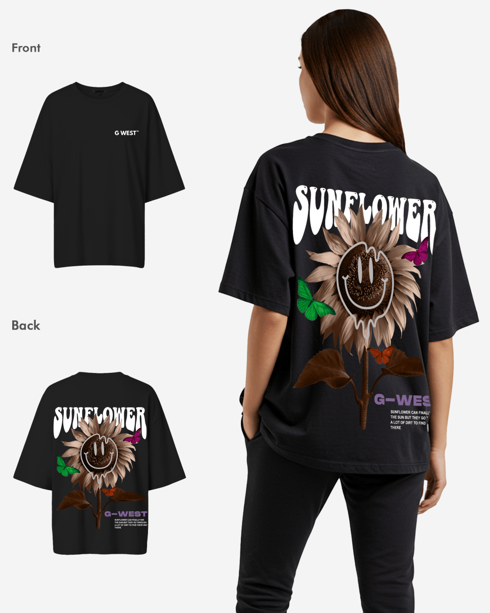 G West Work Of Art Oversized Tee - WOMEN - G West