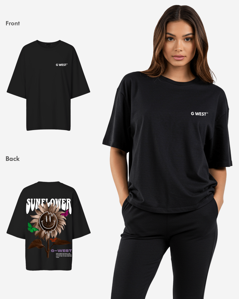 G West Work Of Art Oversized Tee - WOMEN - G West