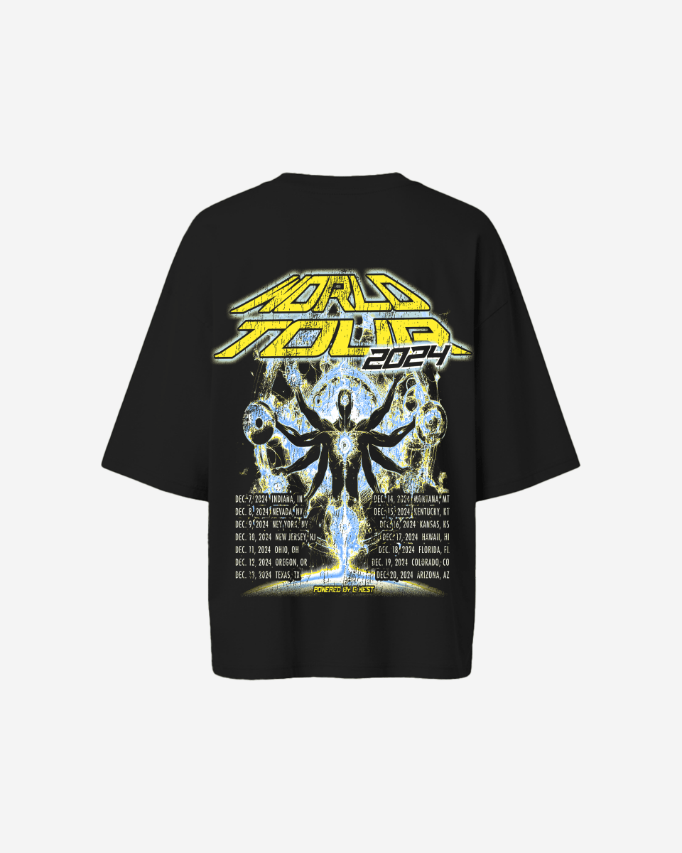 G West World Is Yours Premium Oversized Tee - WOMEN - G West