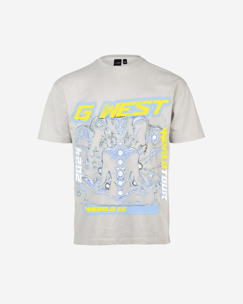 G West World Is Yours Premium Oversized Tee - G West