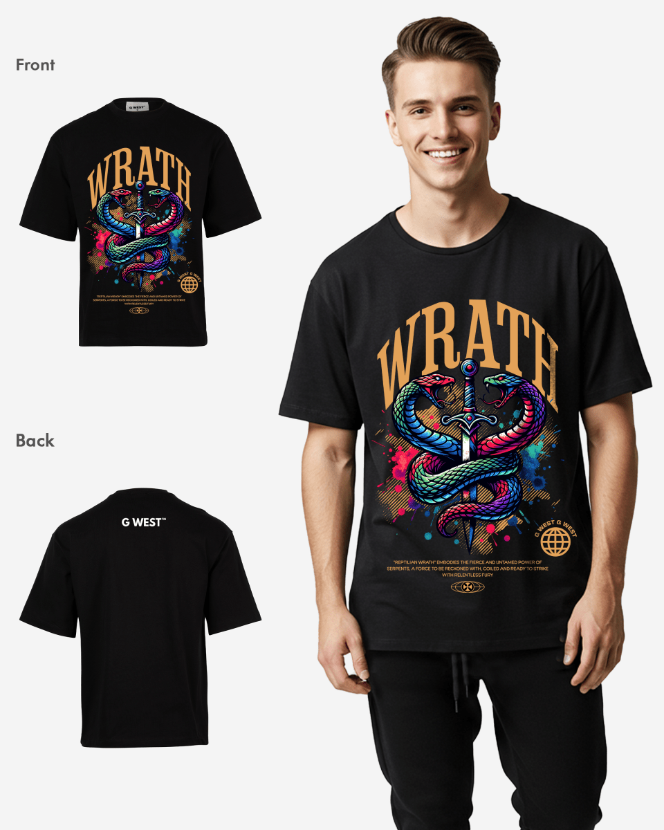 G - WEST WRATH OVERSIZED TEE GWROJMT169 - G West