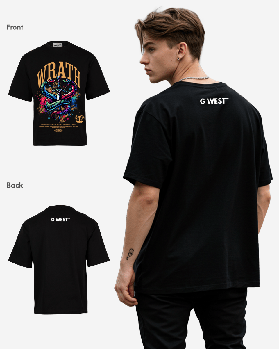 G - WEST WRATH OVERSIZED TEE GWROJMT169 - G West
