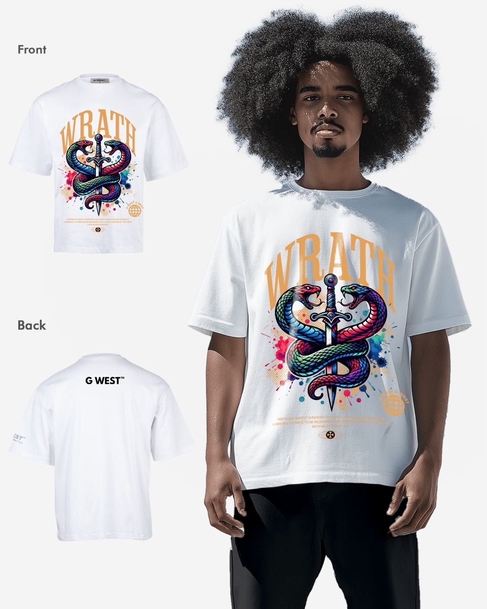 G - WEST WRATH OVERSIZED TEE GWROJMT169 - G West