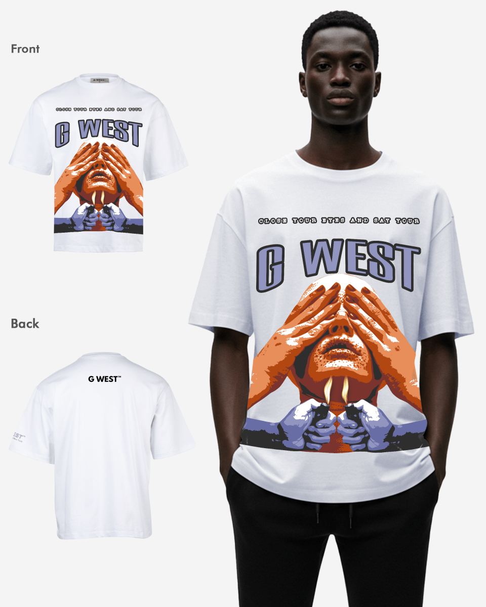 G WestCandlelit Secret Oversized Tee GWROJMT32 - G West