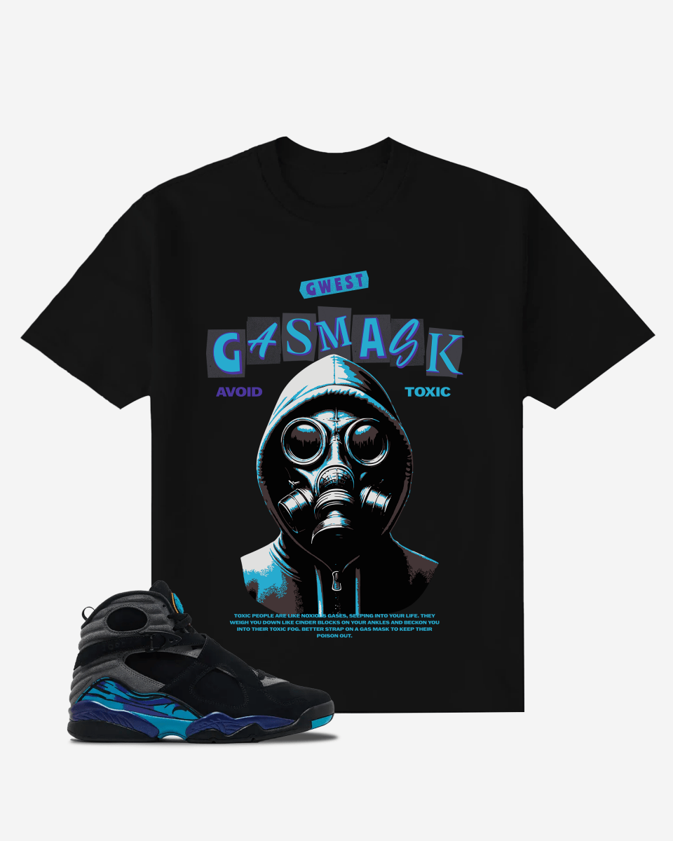 Gas Mask Oversized T-Shirt - G West