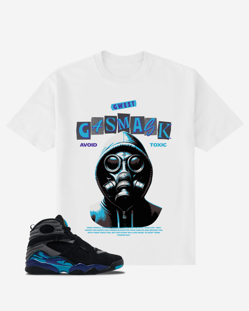 Gas Mask Oversized T-Shirt - G West