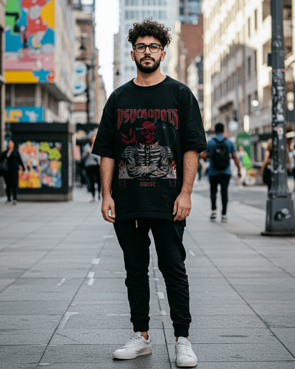 Ghost Supporter Oversized T-Shirt - G West