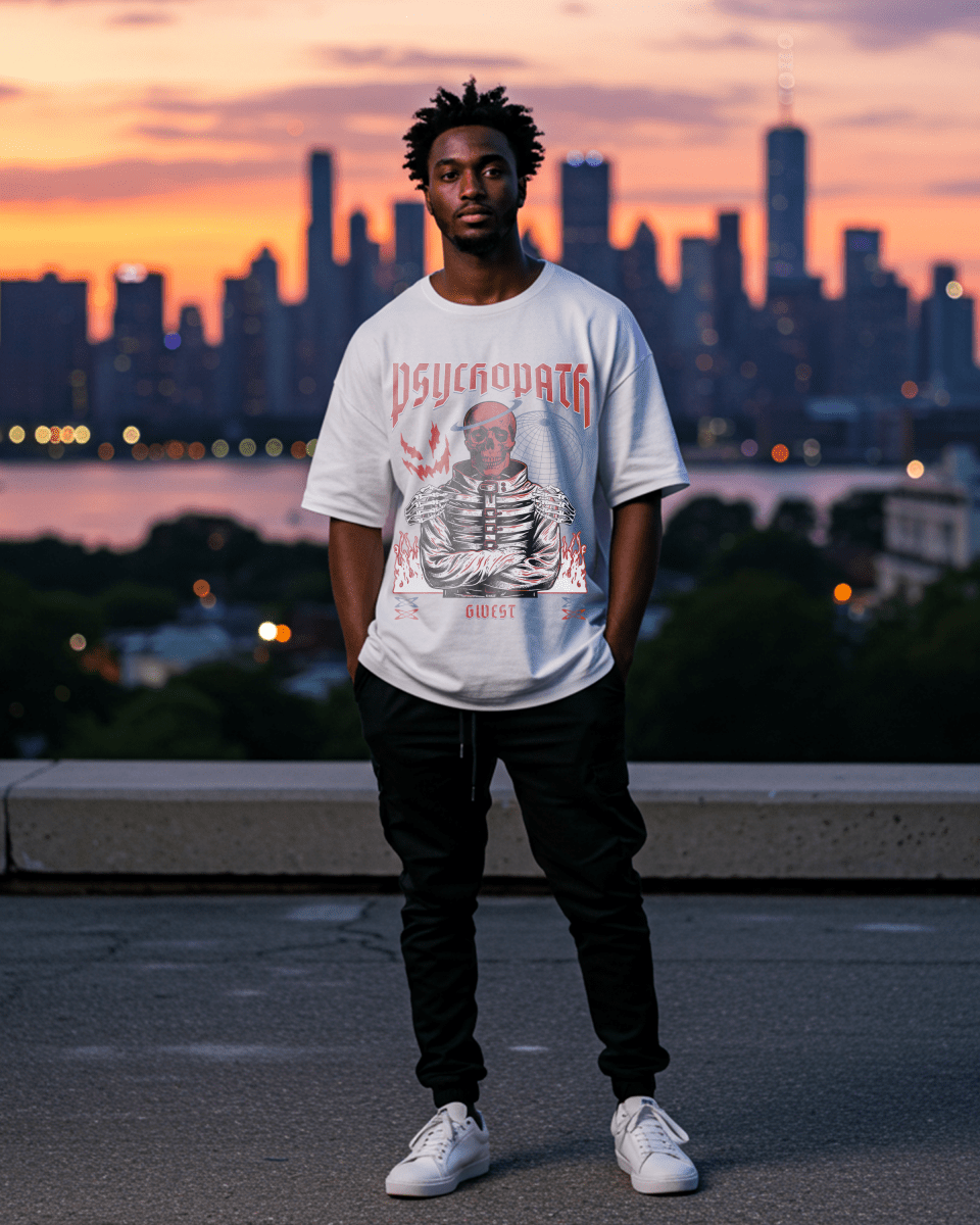 Ghost Supporter Oversized T-Shirt - G West