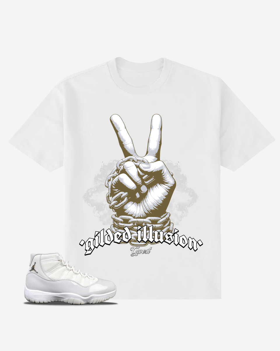 Gilded Illusion Oversized T-Shirt - G West