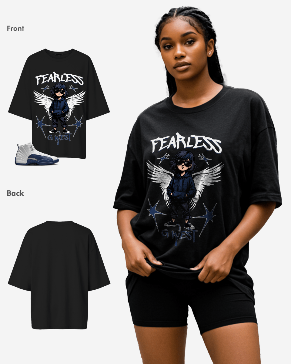 Girl Character Cool Oversized T-Shirt - G West