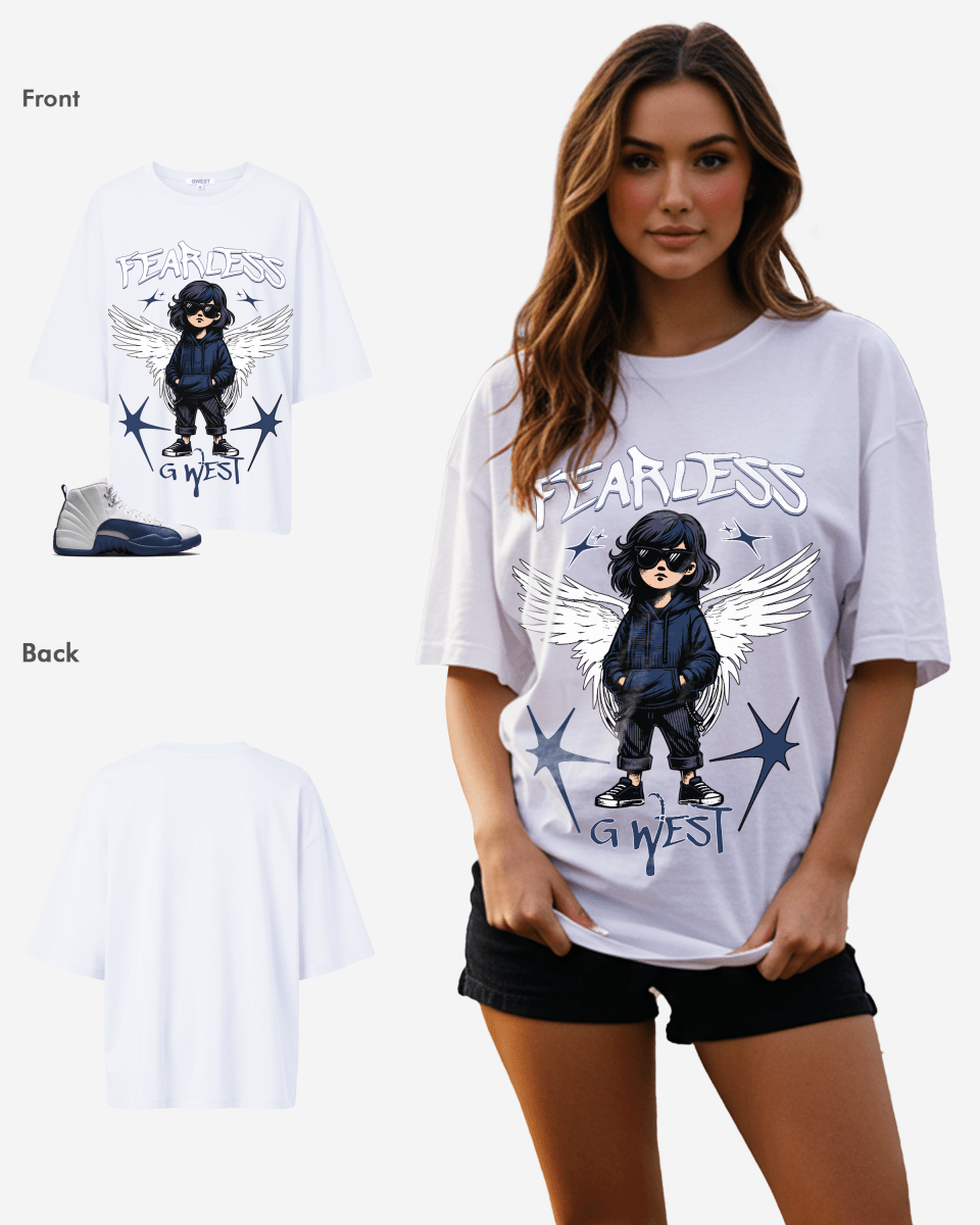 Girl Character Cool Oversized T-Shirt - G West