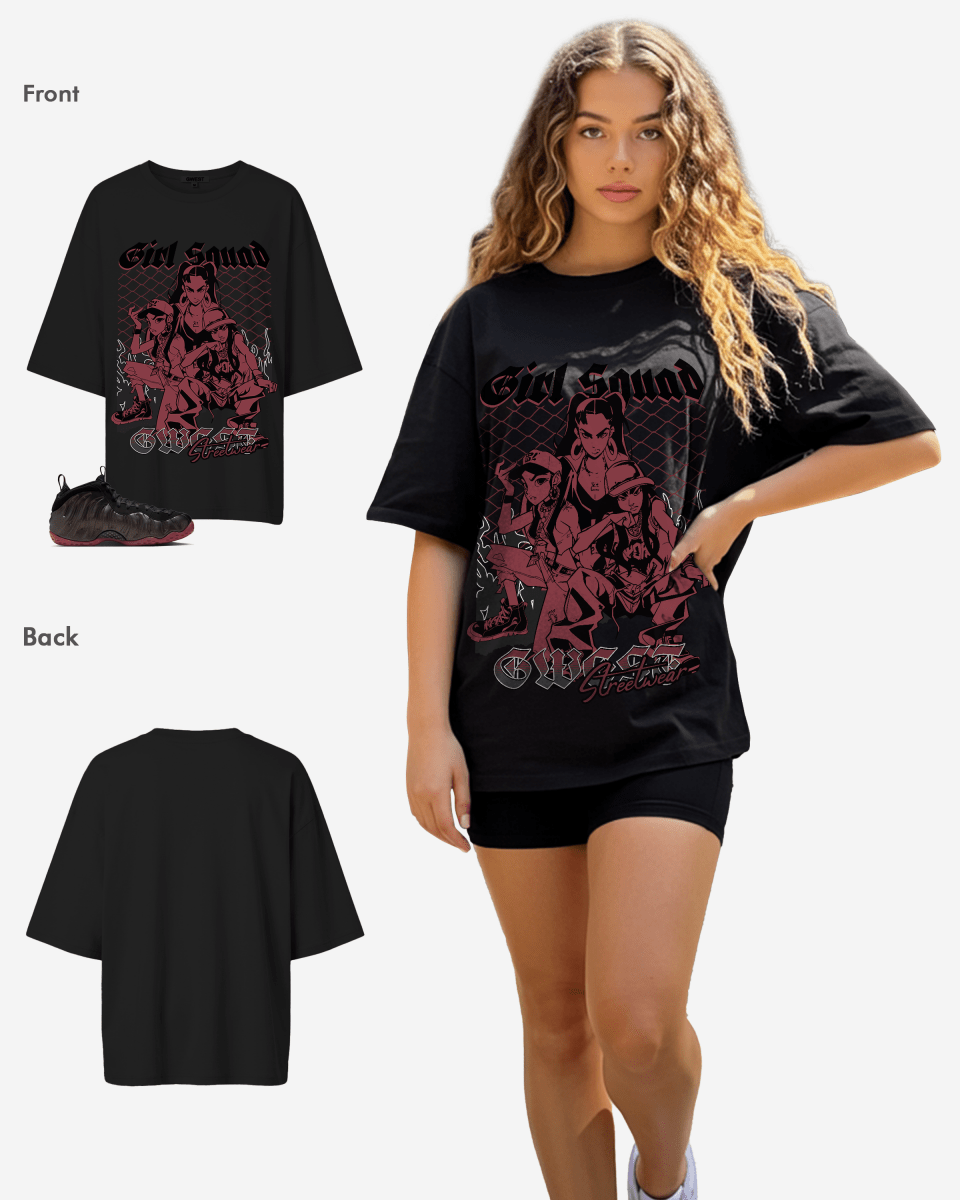 Girl Squad Oversized T-Shirt - G West